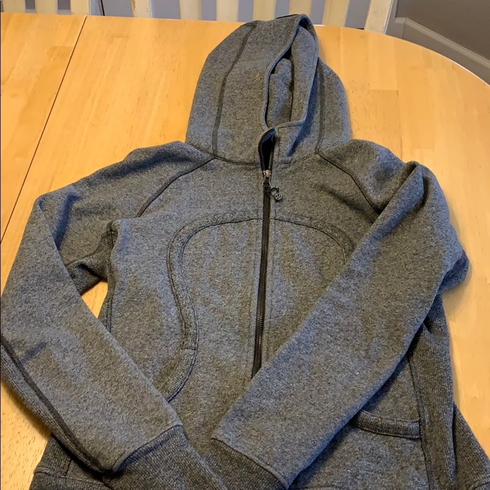Lululemon Athletica zip up sweat shirt